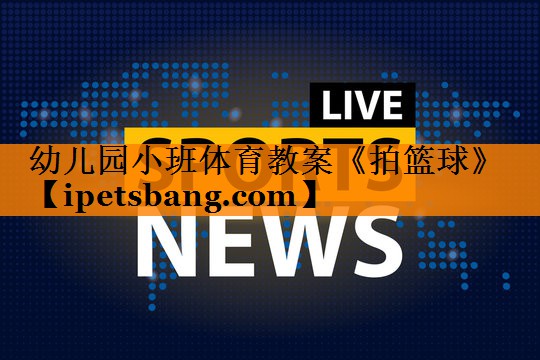 幼儿园小班体育教案《拍篮球》